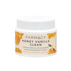 Honey Vanilla Cleansing Sorbet in recyclable jar removing waterproof makeup and hydrating skin