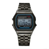 Retro unisex Square Electronic Watches Digital Display
