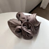 Korean Big Hair Tie Ribbon Scrunchies Satin Elastic Hair Band Bow Women Simple Temperament New Style Ponytail Hair Accessories
