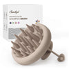 Sndyi Soft Silicone Scalp Brush for Hair Care and Growth Khaki