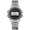 Retro unisex Square Electronic Watches Digital Display