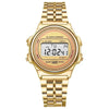 Retro unisex Square Electronic Watches Digital Display