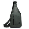 Casual Men's Chest Bag with Adjustable Shoulder Strap, Multiple Pockets Crossbody Sling Bag Suitable for Cycling Commuting Sport