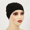 Solid Color Modal Jersey Hijab Scarf Elastic Inner Cap Soft Underscarf Woman Muslim Fashion Bonnet 22*21cm