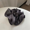 Korean Big Hair Tie Ribbon Scrunchies Satin Elastic Hair Band Bow Women Simple Temperament New Style Ponytail Hair Accessories