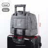 Double-Layer Waterproof Travel Bag for Gym & Swimming -Portable Handheld Dry/Wet Separation Cosmetic Toiletry Storage Unisex Bag