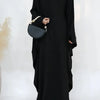 Ramadan Dubai Women Cotton Linen Khimar Abaya Saudi Arabia Turkey Islam Muslim Maxi Modest Dress Kebaya Robe Femme Musulmane
