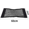 Car Trunk Mesh Organizer Car Tail Storage Net Seat Back Pocket Universal Trunk Bag Auto Magic Tape Network Interior Accessories