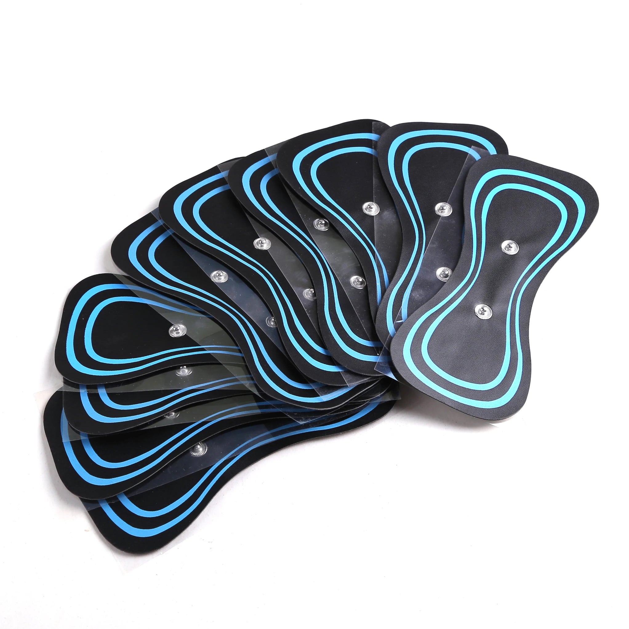 EMS Neck Massager Electrode Pads TENS Muscle Stimulator Gel Patch Accessories Trainer Exerciser Replacement Stickers for Health
