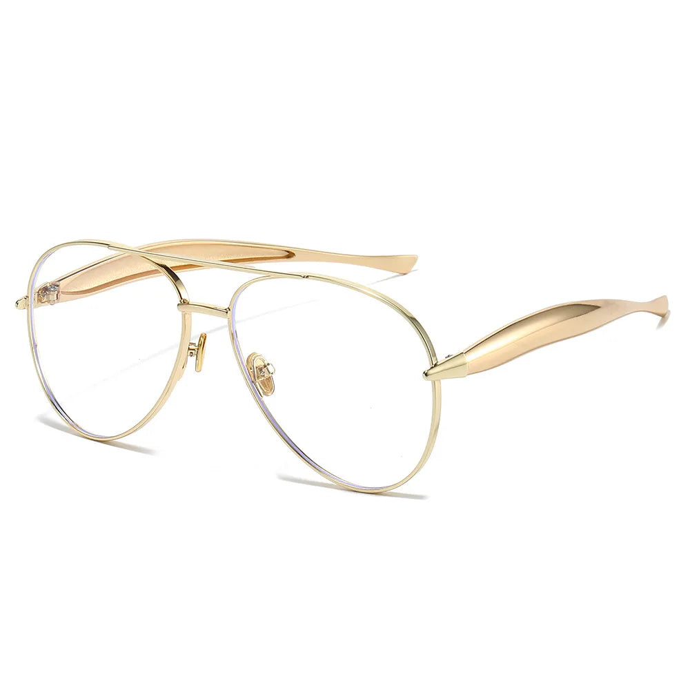 Fashion Sun Glasses Unisex Pilot Type Luxury Designer New Retro Aviation Sunglasses Women Men Uv400 Lentes