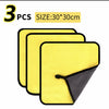 3/5/10Pcs Car Wash Microfiber Towel 30*30CM / 30*60cm Car Cleaning Drying Cloth  Care Cloth Car Wash Towel  Kitchen Towel