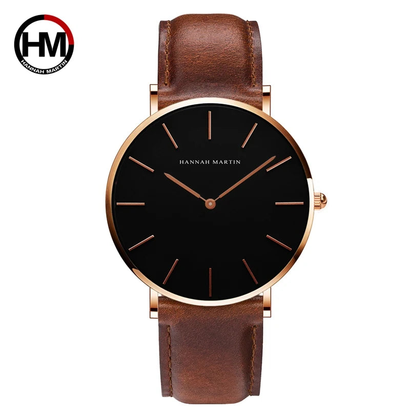 High Quality Rose Gold Dial Watch