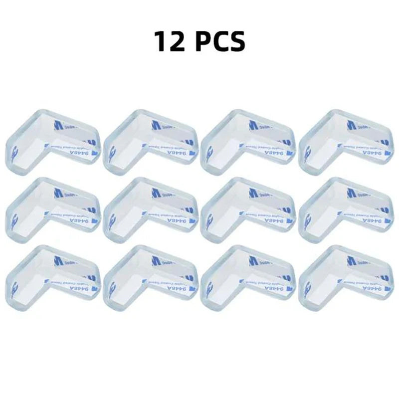 Child Baby Safety Silicone Protector Table Soft Transparent Children Anti Collision Table Corner Edge Protection Cover