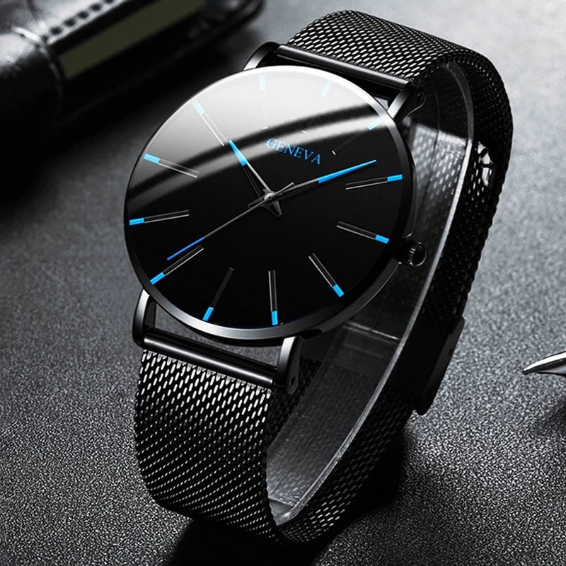 Minimalist Ultra-thin Watch for Men