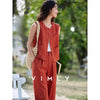Woman Summer Outfits 2026 Sleeveless Vest