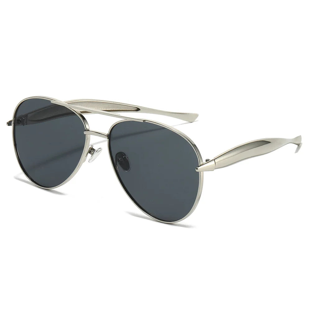 Fashion Sun Glasses Unisex Pilot Type Luxury Designer New Retro Aviation Sunglasses Women Men Uv400 Lentes