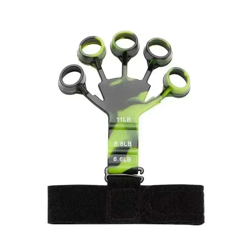 Finger Trainer silicone hand grip strength enhancer for finger rehabilitation and wrist therapy