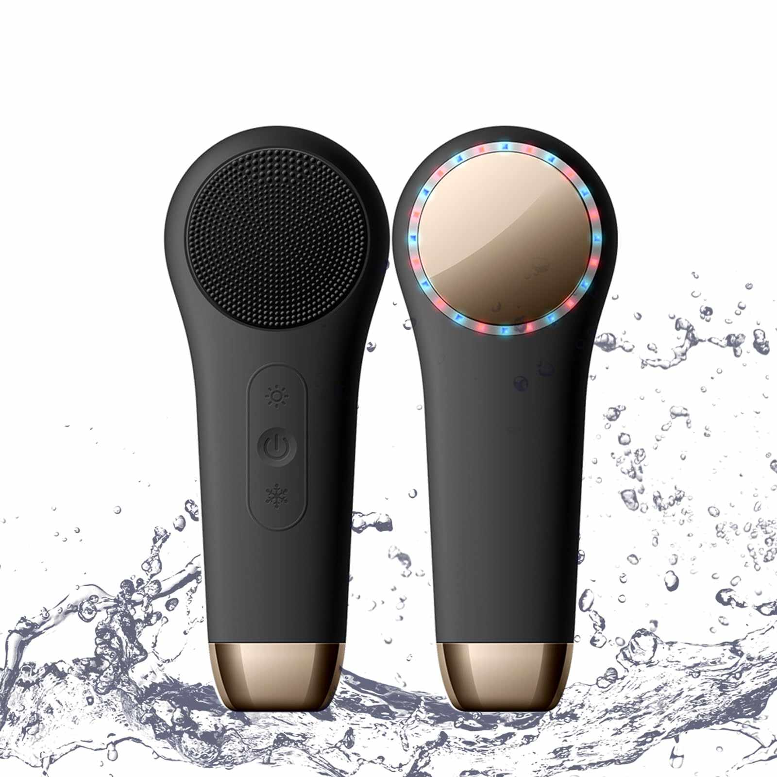 Rechargeable Silicone Face Brush - Waterproof Exfoliating Scrubber