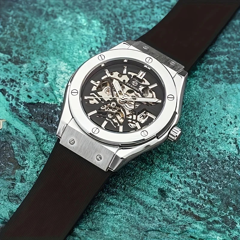 Trendy Men's Mechanical Watch