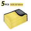 3/5/10Pcs Car Wash Microfiber Towel 30*30CM / 30*60cm Car Cleaning Drying Cloth  Care Cloth Car Wash Towel  Kitchen Towel