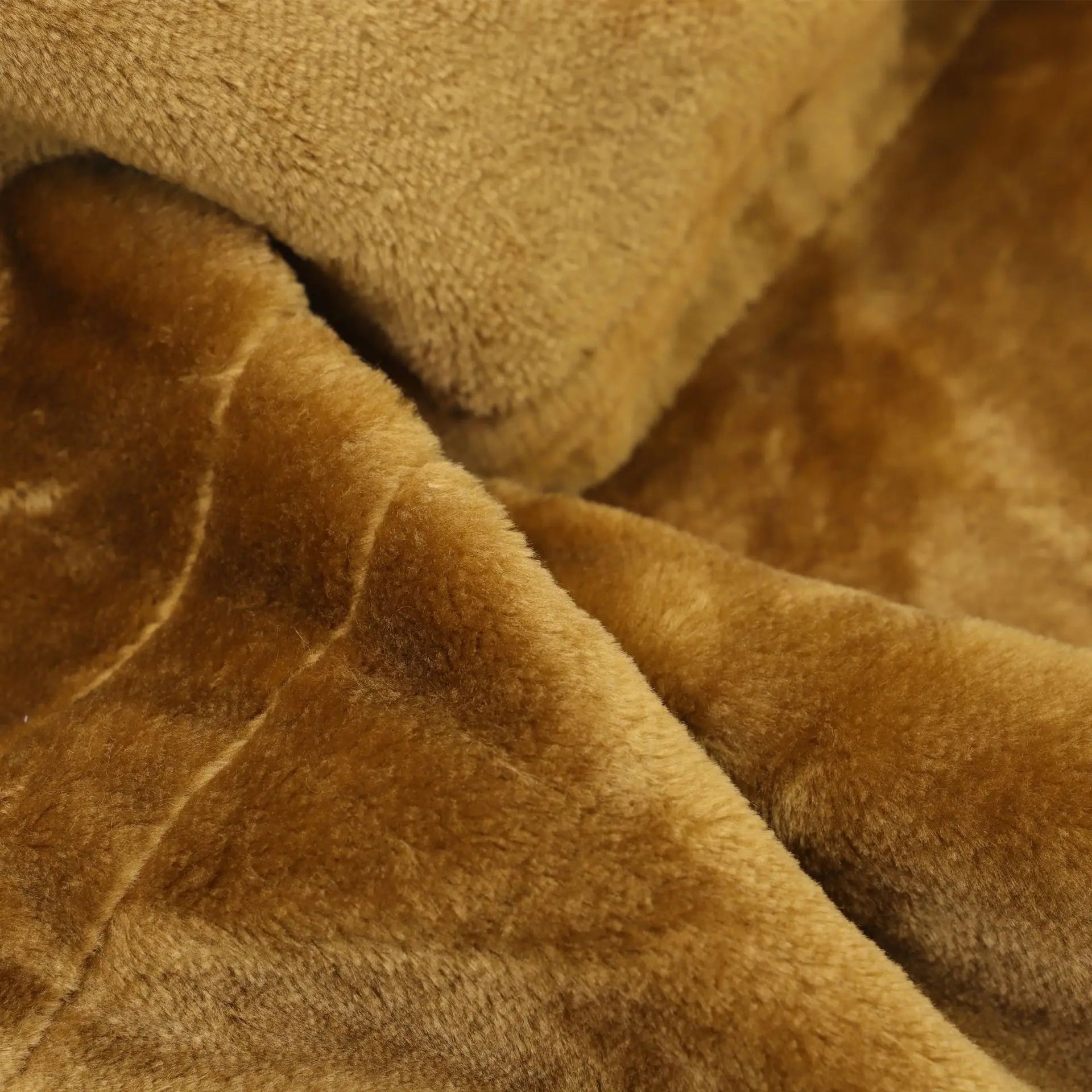 Wholesale Men's Scalp Abaya Men Winter Fur Thicken Suede Men's Robe Cardigan Bisht Muslim Coat Fleece Warm Islam Clothing
