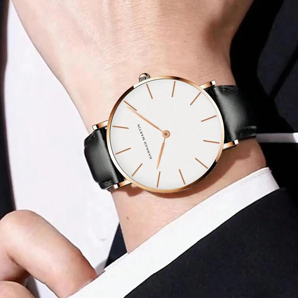 High Quality Rose Gold Dial Watch