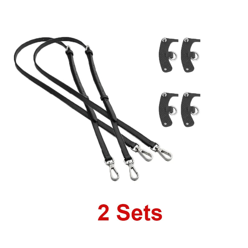 Bag Strap Bag Transformation Accessories For Longchamp Mini Bag Genuine Leather Shoulder Strap Crossbody Belt Straps
