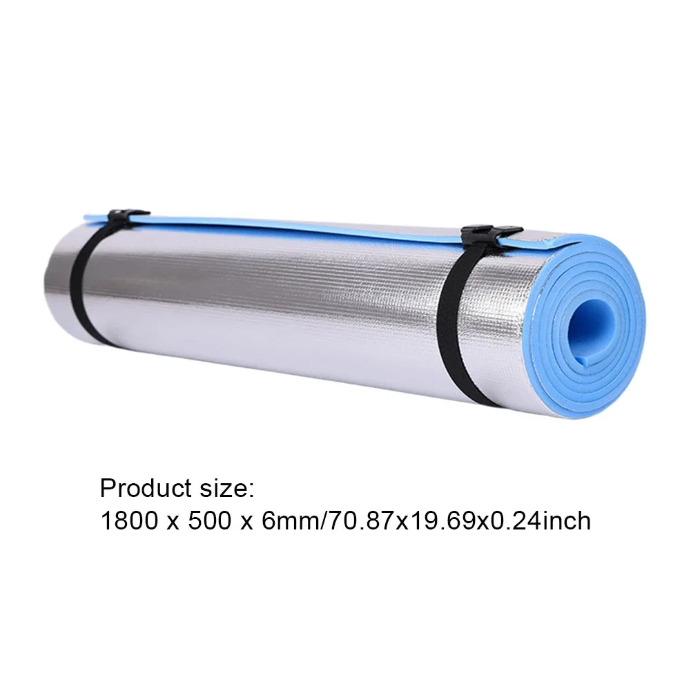 Non-slip thick yoga mat with dual-sided grip for home and gym workouts
