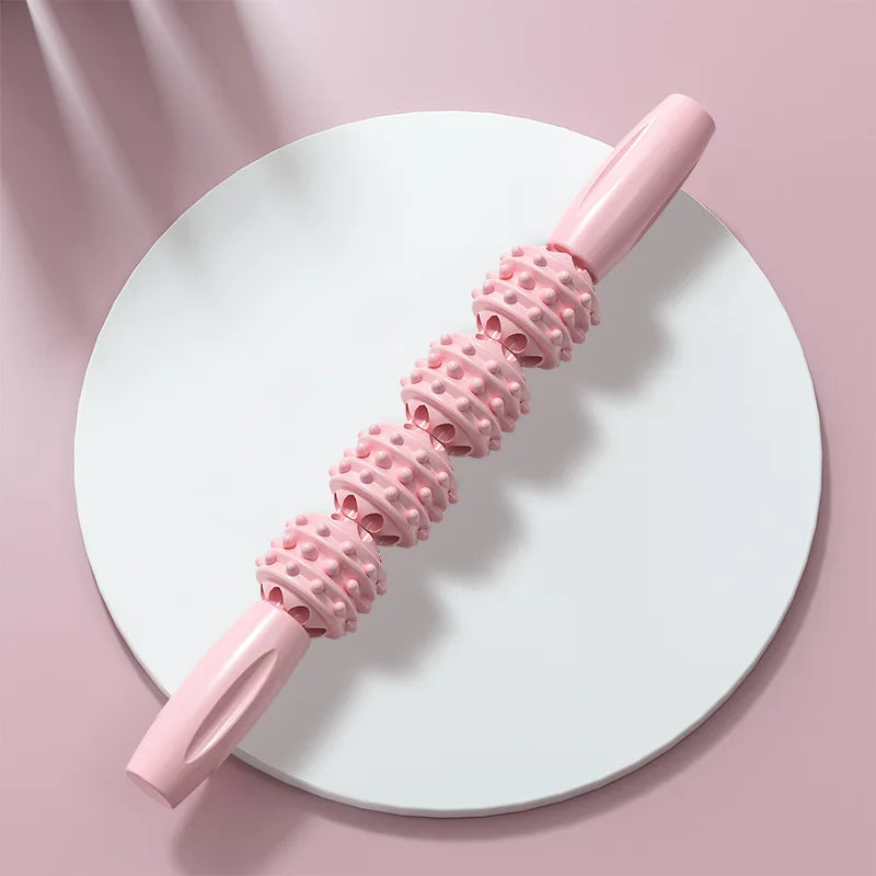 Muscle Roller Stick Handheld Fascia Tool, Body Roller for Muscles Deep Tissue, Massage Stick Roller for Shin Splints, Back,Thigh