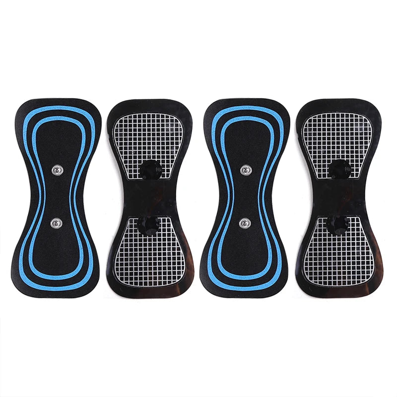 EMS Neck Massager Electrode Pads TENS Muscle Stimulator Gel Patch Accessories Trainer Exerciser Replacement Stickers for Health