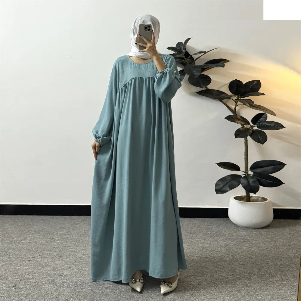 Full Sleeve Loose Maxi Prayer Dress
