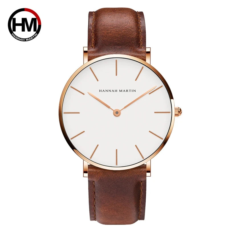 High Quality Rose Gold Dial Watch