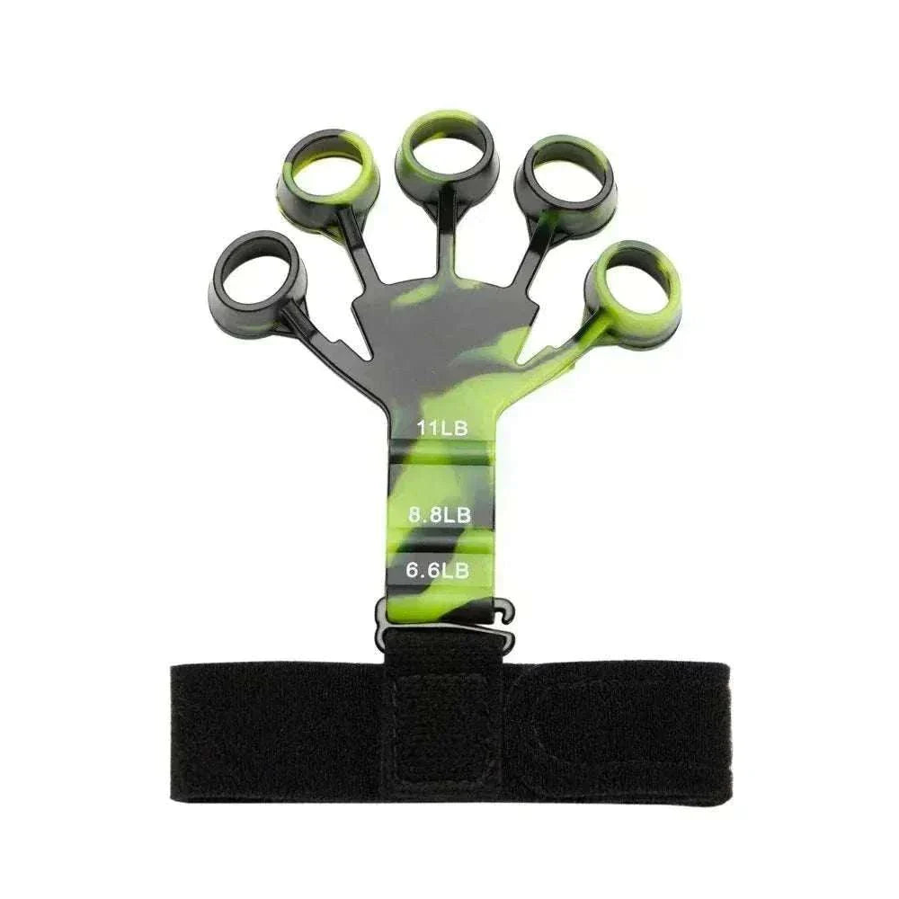 Finger Trainer silicone grip strength enhancer for finger rehabilitation and wrist therapy