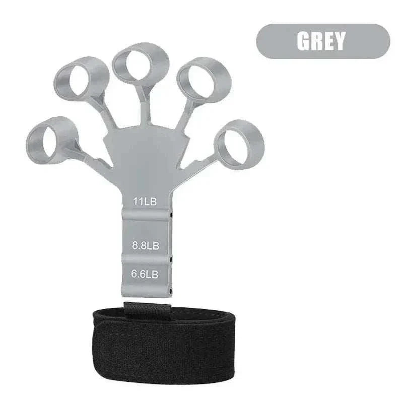 Silicone Finger Trainer for hand and wrist rehabilitation and grip strength enhancement