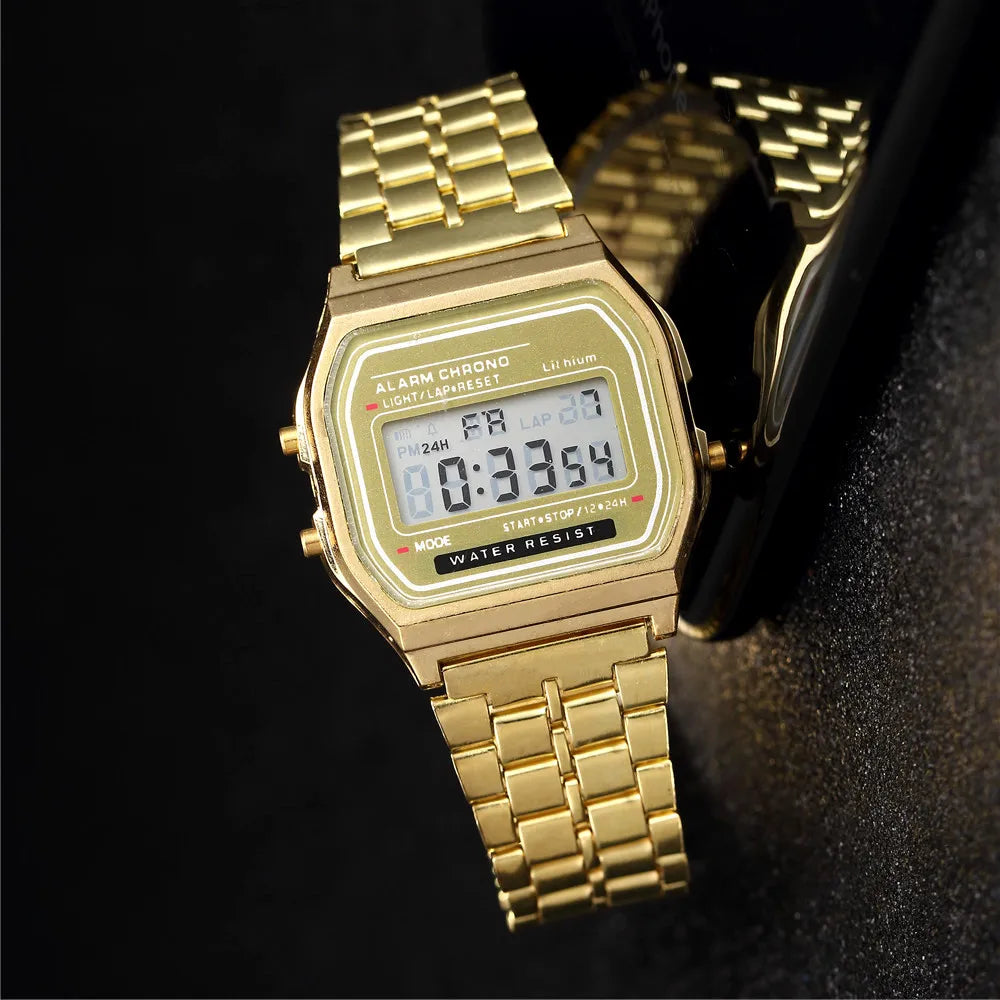 Luxury Women's Rose Gold Silicone Watches