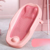 Newborn Adjustable Bath Net Seat Cushion Anti-slip Baby Bath Net Mat Children Shower Net Universal Bath Bed Holder
