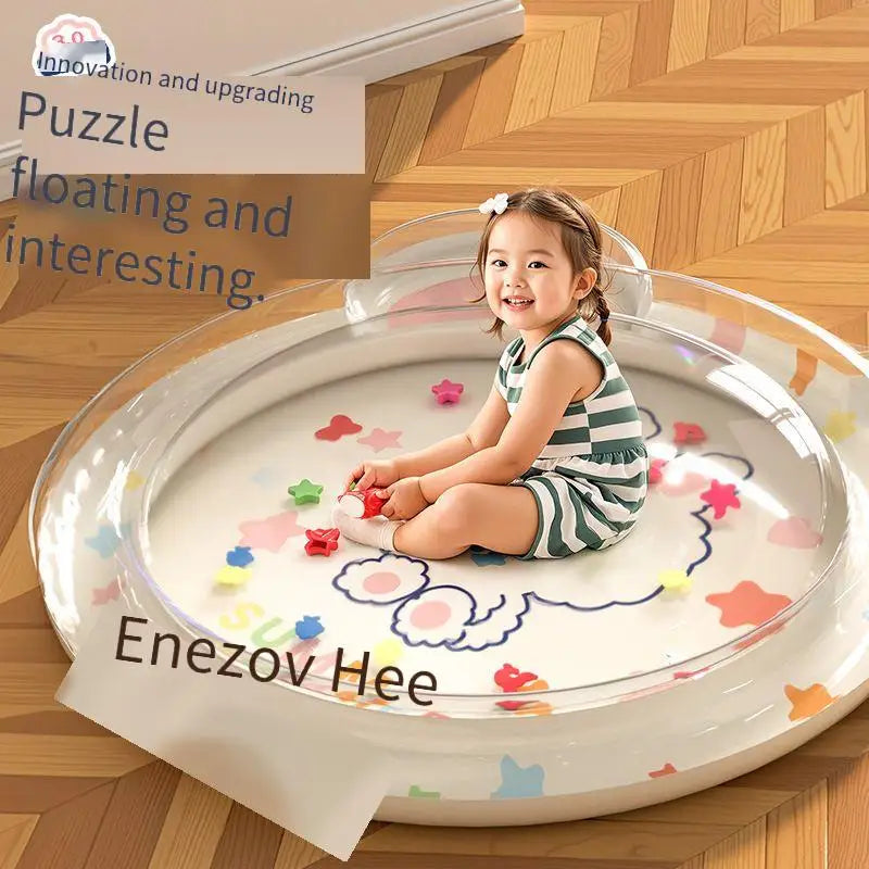 Inflatable baby water pad cooling play mat for toddlers and children