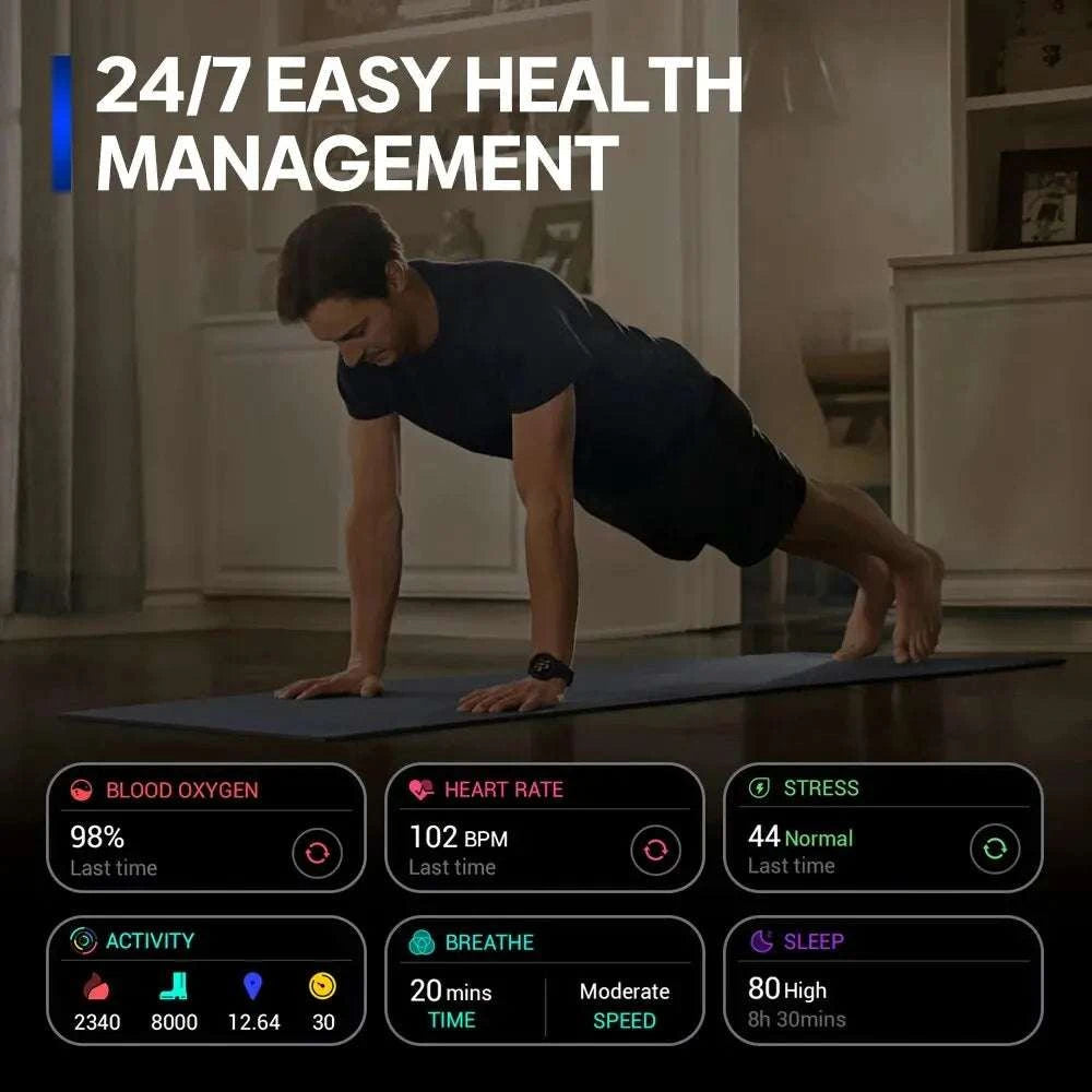 ساعة ذكية جديدة Zeblaze Stratos 3 Pro بنظام تحديد المواقع GPS، شاشة AMOLED عالية الدقة بحجم 1.43 بوصة، نظام تحديد المواقع GPS مدمج، مكالمات هاتفية عبر البلوتوث، ساعة ذكية رياضية للرجال