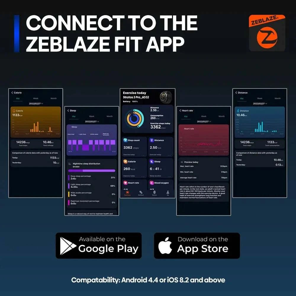 ساعة ذكية جديدة Zeblaze Stratos 3 Pro بنظام تحديد المواقع GPS، شاشة AMOLED عالية الدقة بحجم 1.43 بوصة، نظام تحديد المواقع GPS مدمج، مكالمات هاتفية عبر البلوتوث، ساعة ذكية رياضية للرجال