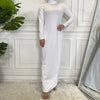 Modest Abaya Femme Casual Vestido Turtle Neck Hijab Inner Dress Muslim For Women Maxi Robe Caftan Turkey Kaftan Islamic Clothing