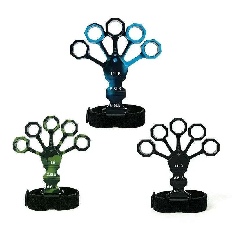 Finger Trainer silicone hand grip strengthener for finger rehabilitation and wrist therapy