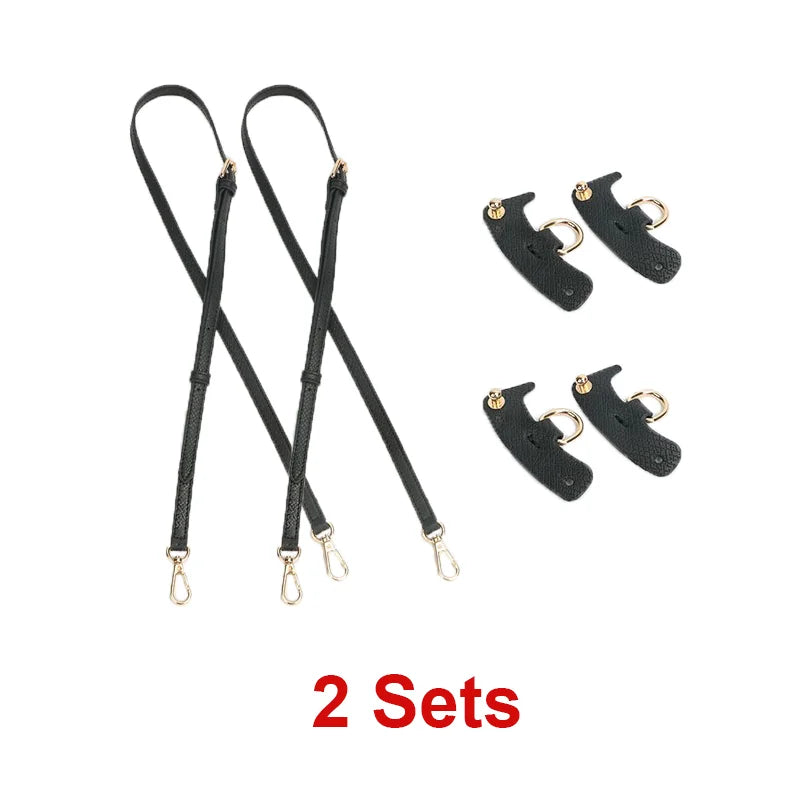 Bag Strap Bag Transformation Accessories For Longchamp Mini Bag Genuine Leather Shoulder Strap Crossbody Belt Straps