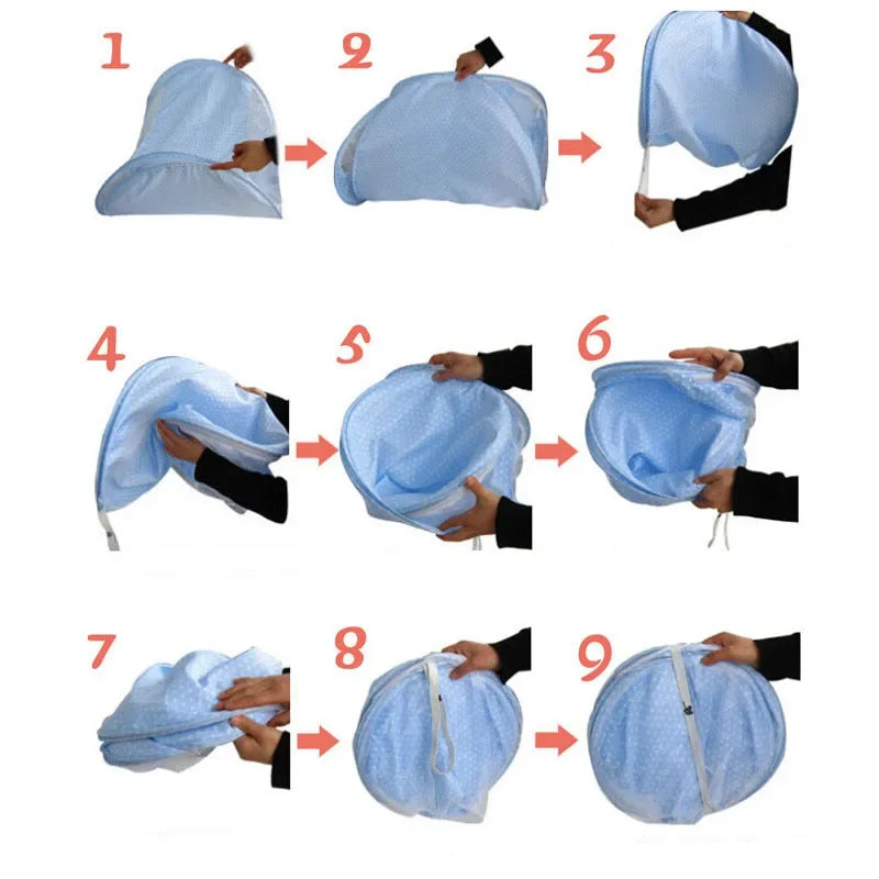 0-3Years Portable Foldable Baby Netting Polyes