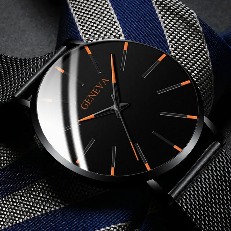 Minimalist Ultra-thin Watch for Men