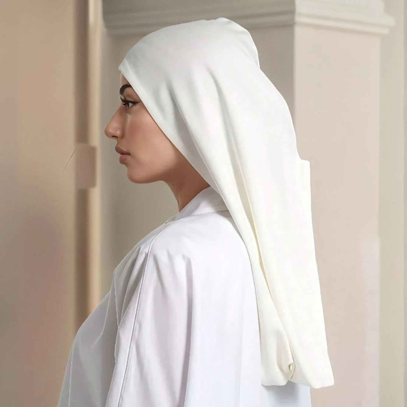 وشاح رأس نسائي من الجيرسيه، حجاب مسلم، بونيه، غطاء رأس طويل، وشاح داخلي، عمامة، قبعة إسلامية، قبعة صغيرة، غطاء رأس مطاطي، عمامة نسائية