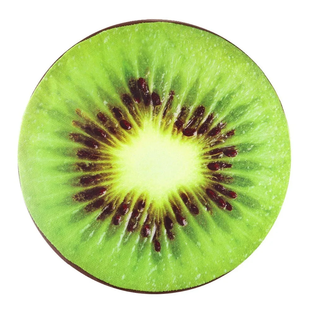Round Chair Cushions Comfortable Seat Pads Funny Fruit Garden Dining Outdoor Pads