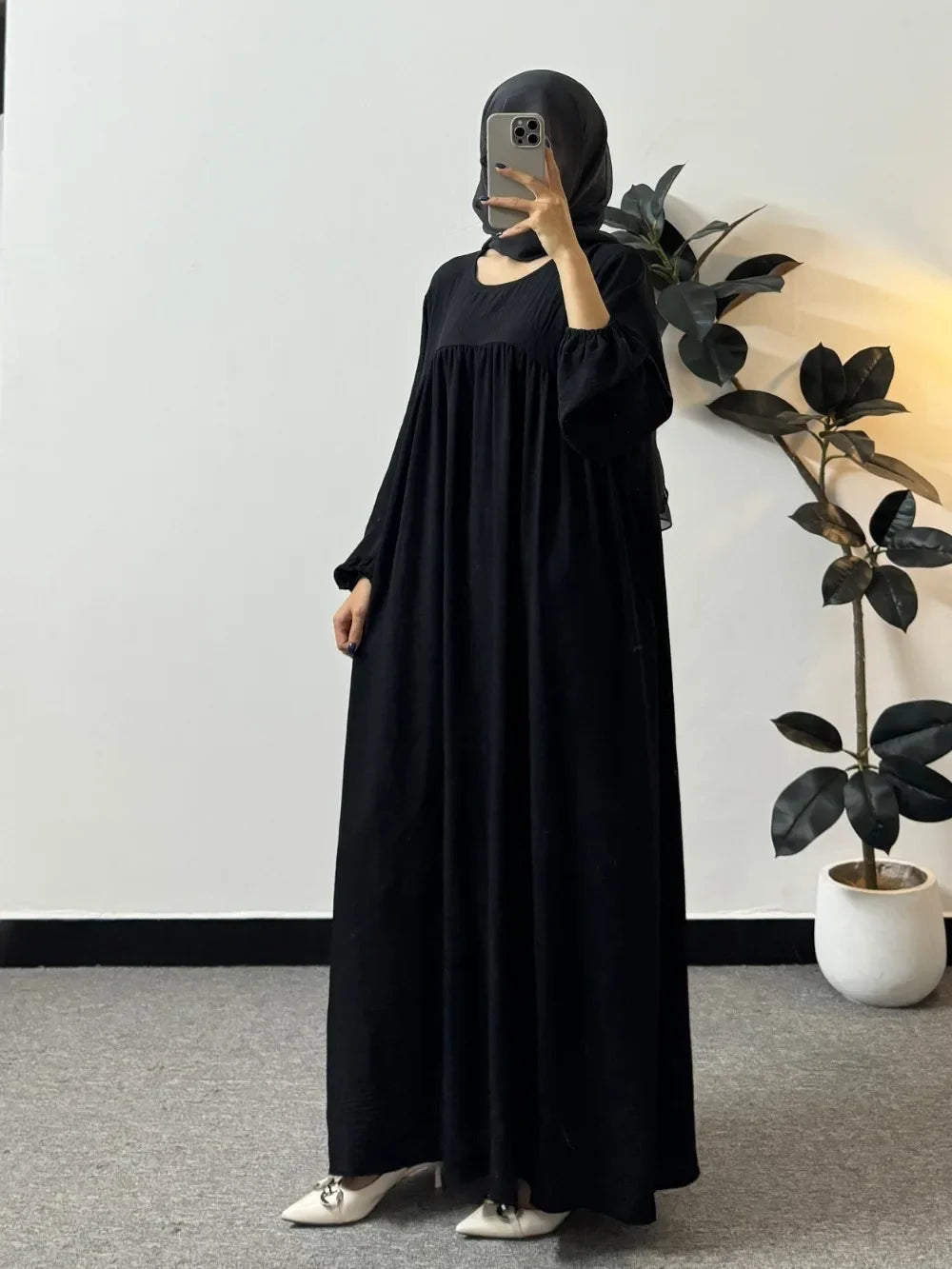 Full Sleeve Loose Maxi Prayer Dress