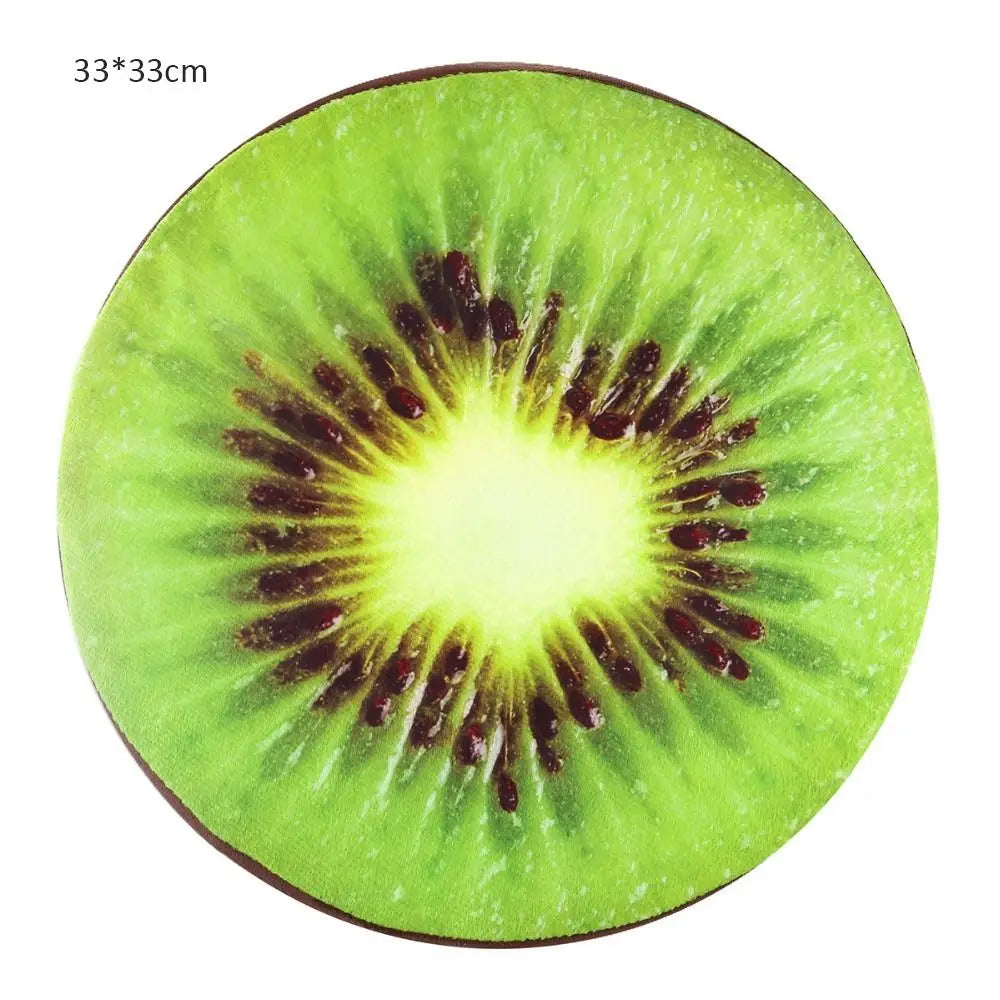 Round Chair Cushions Comfortable Seat Pads Funny Fruit Garden Dining Outdoor Pads