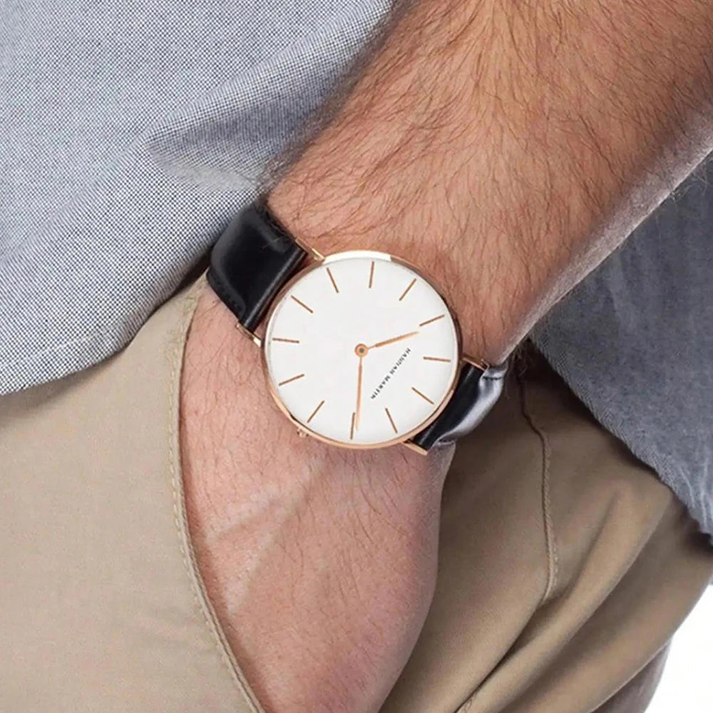 High Quality Rose Gold Dial Watch