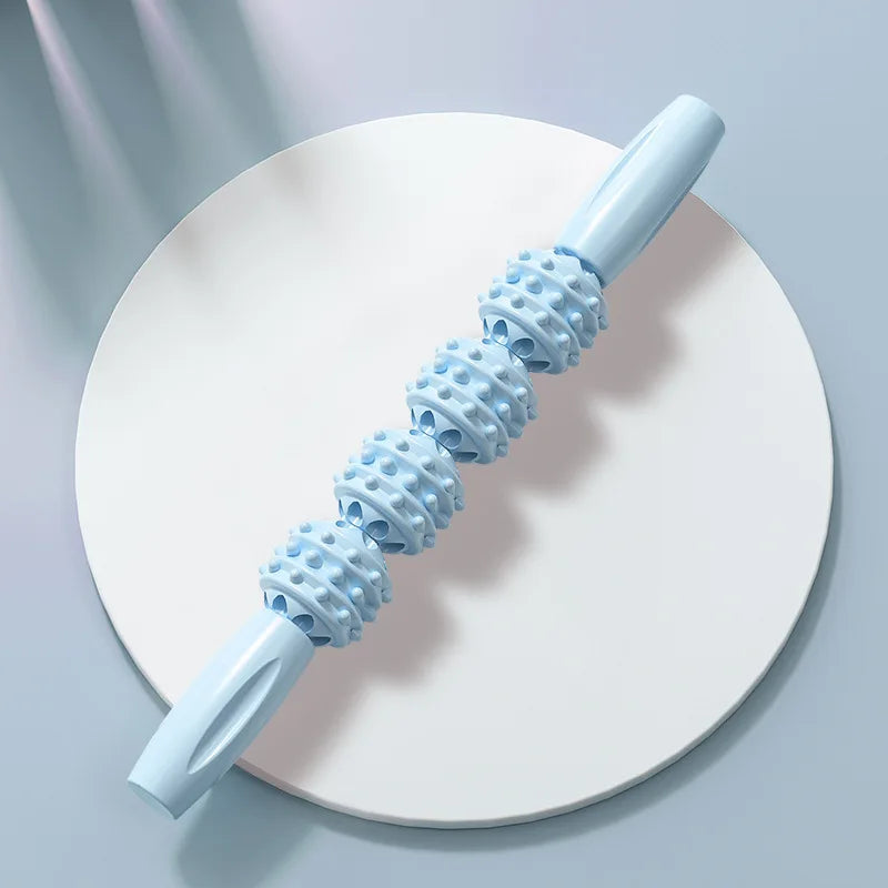 Muscle Roller Stick Handheld Fascia Tool, Body Roller for Muscles Deep Tissue, Massage Stick Roller for Shin Splints, Back,Thigh